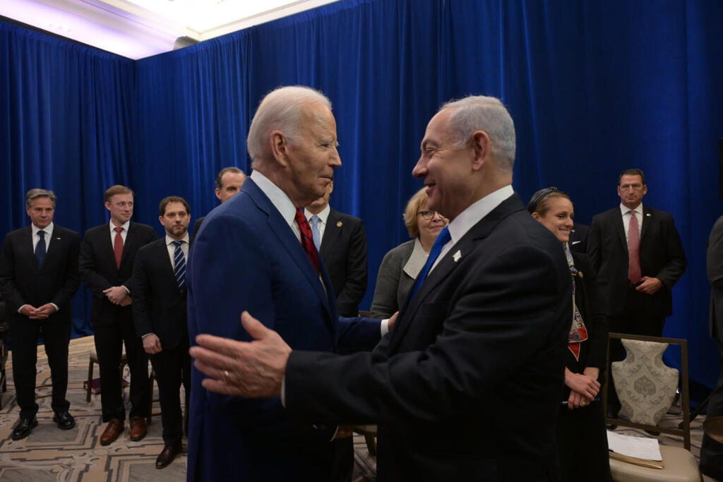 ג'ו ביידן ובנימין נתניהו, ספטמבר 2023