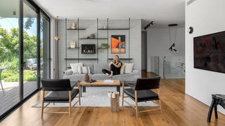 דופלקס דירת גן בתל אביב, עיצוב: שושה גולן