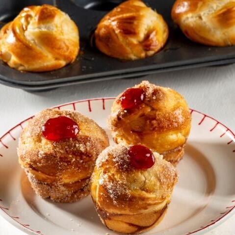 סופגניות צמה אפויות