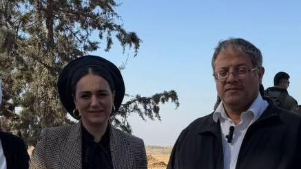 סיור צופה פני עזה ביוזמת "השדולה לחידוש ההתיישבות בחבל עזה" בהשתתפות חברי כנסת