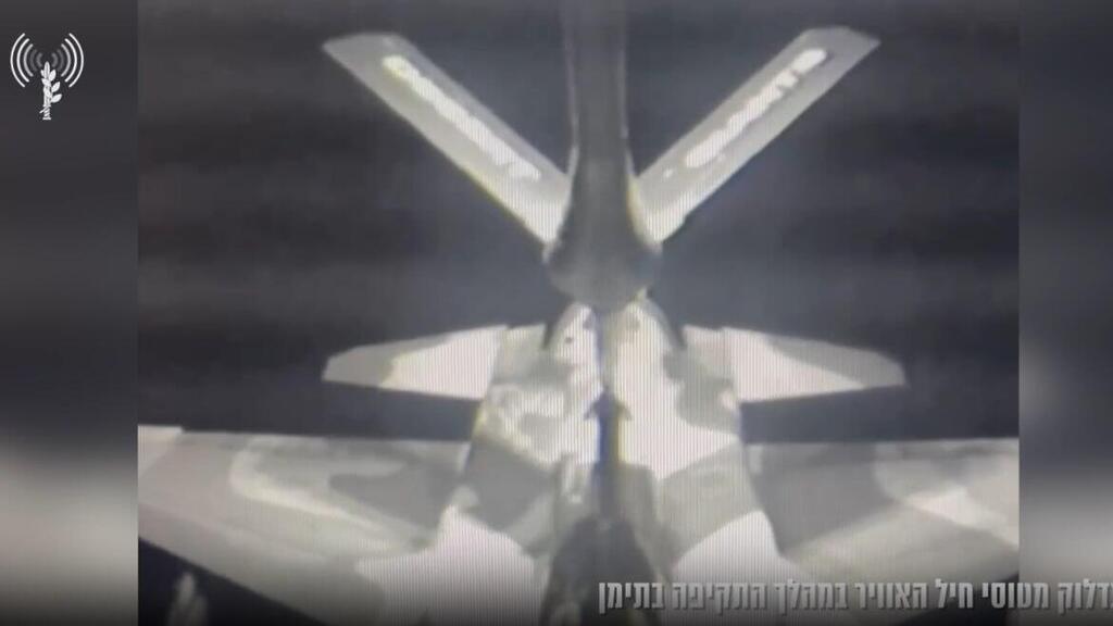 תיעוד מתקיפות מטוסי חיל האוויר בתימן