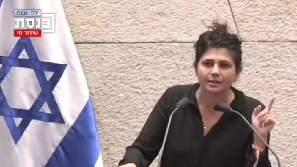 ח״כ שרן השכל בהצבעות בקריאה ראשונה על חוק המים במליאת הכנסת