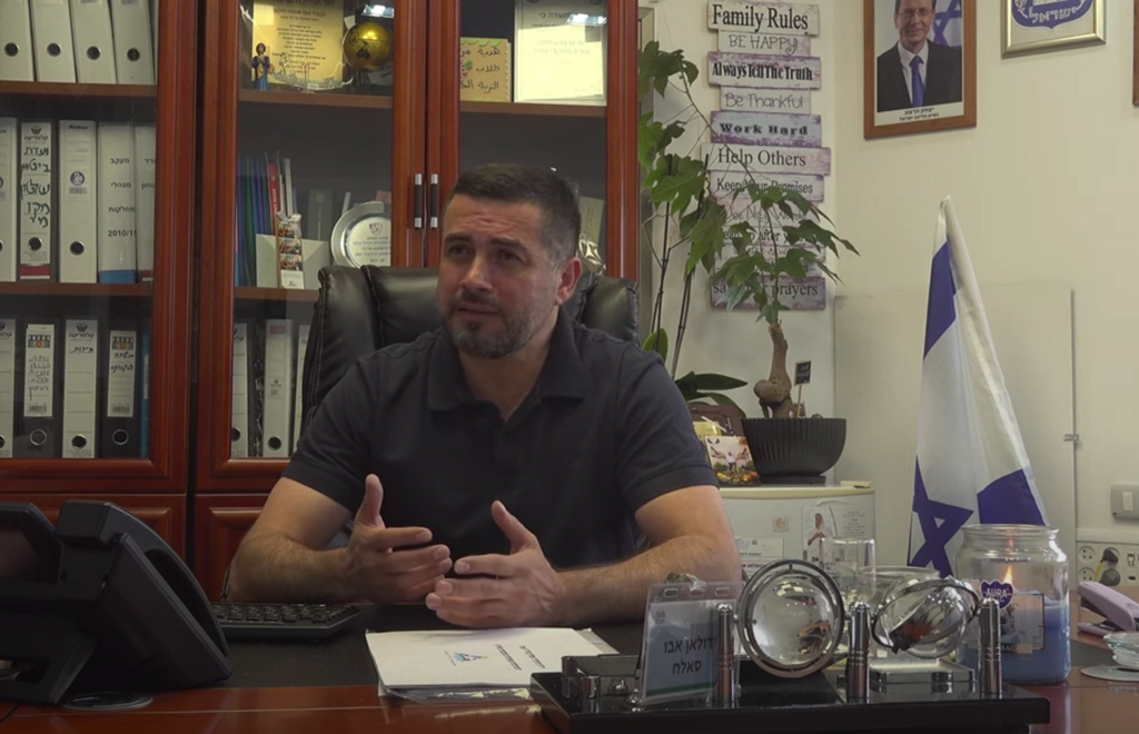 Majdal Sham Mayor Dolan Abu Saleh 