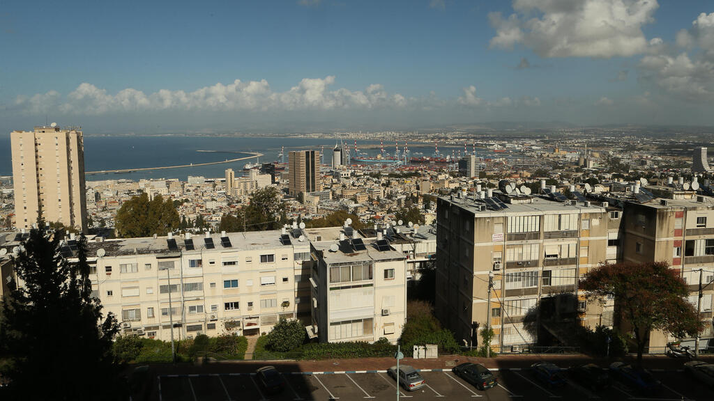 מבט על חיפה משכונת הדר עליון