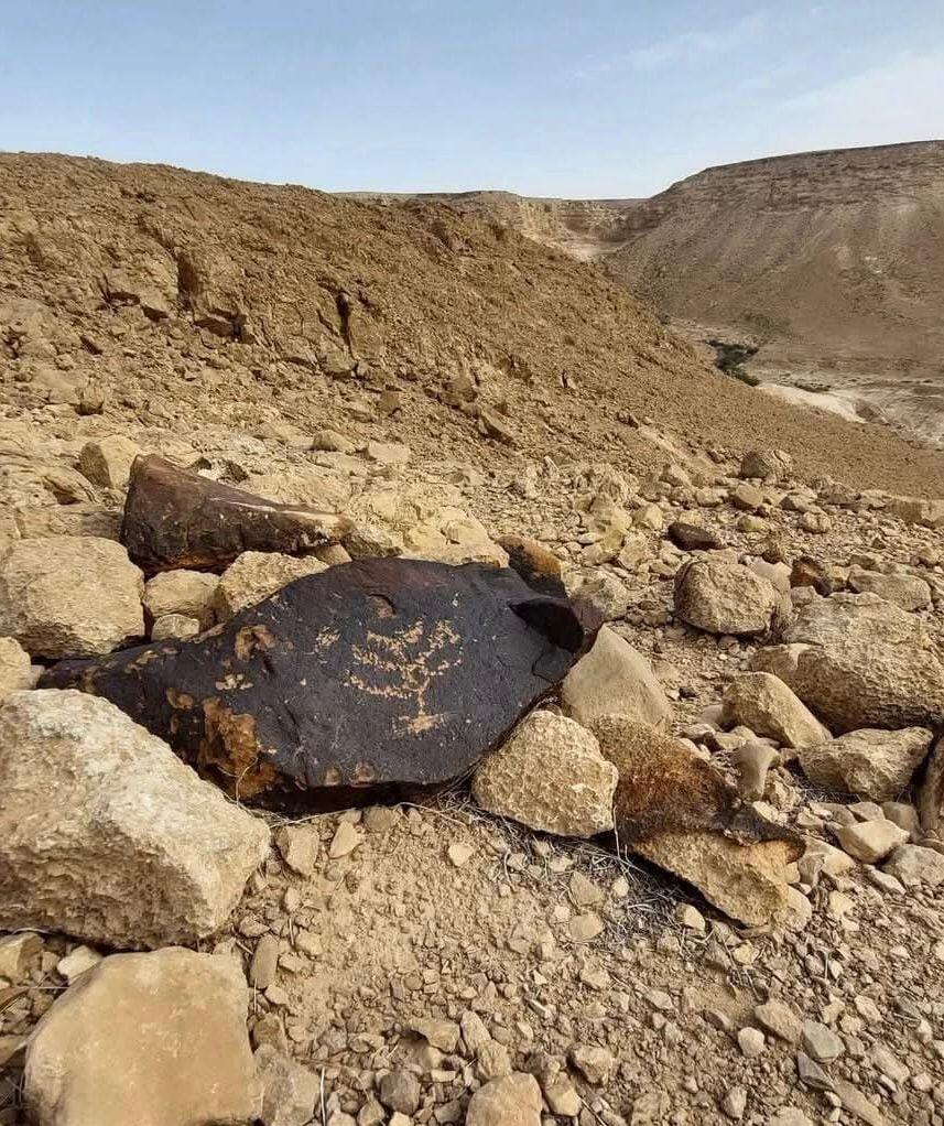 ציור המנורה, לפני ההשחתה