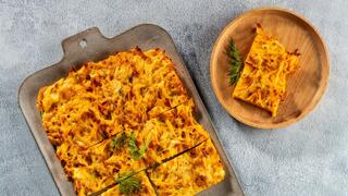  לביבת תפוחי אדמה ובטטה