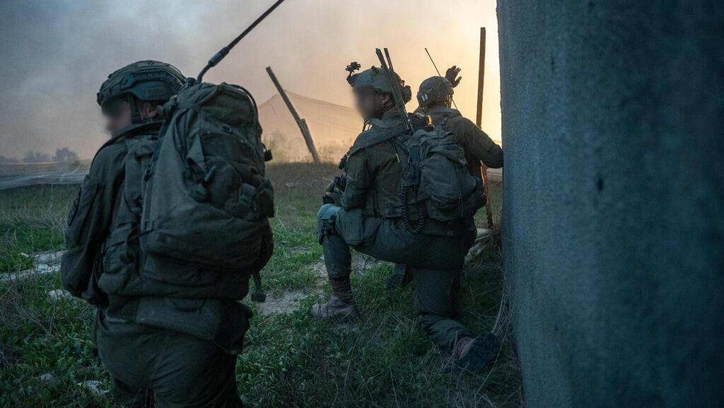 תיעוד מפעילות צוות הקרב של חטיבת כפיר ברצועת עזה