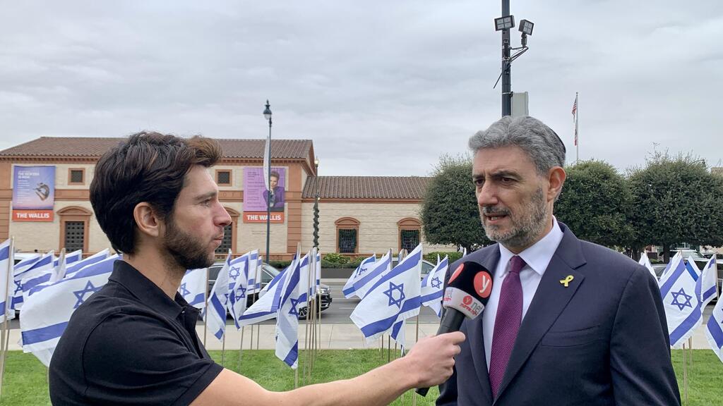 ישראל בכר, הקונסול הכללי של ישראל בלוס אנג'לס