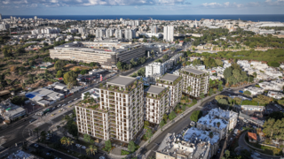 הדמיית מיזם פינוי בינוי בקריית שלום בתל אביב