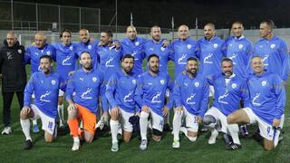 נבחרת הוותיקים במשחק לזכרו של סמ"ר עמית פרידמן ז"ל
