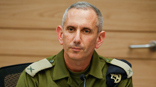 דובר צה"ל דניאל הגרי בוועדת חוץ וביטחון