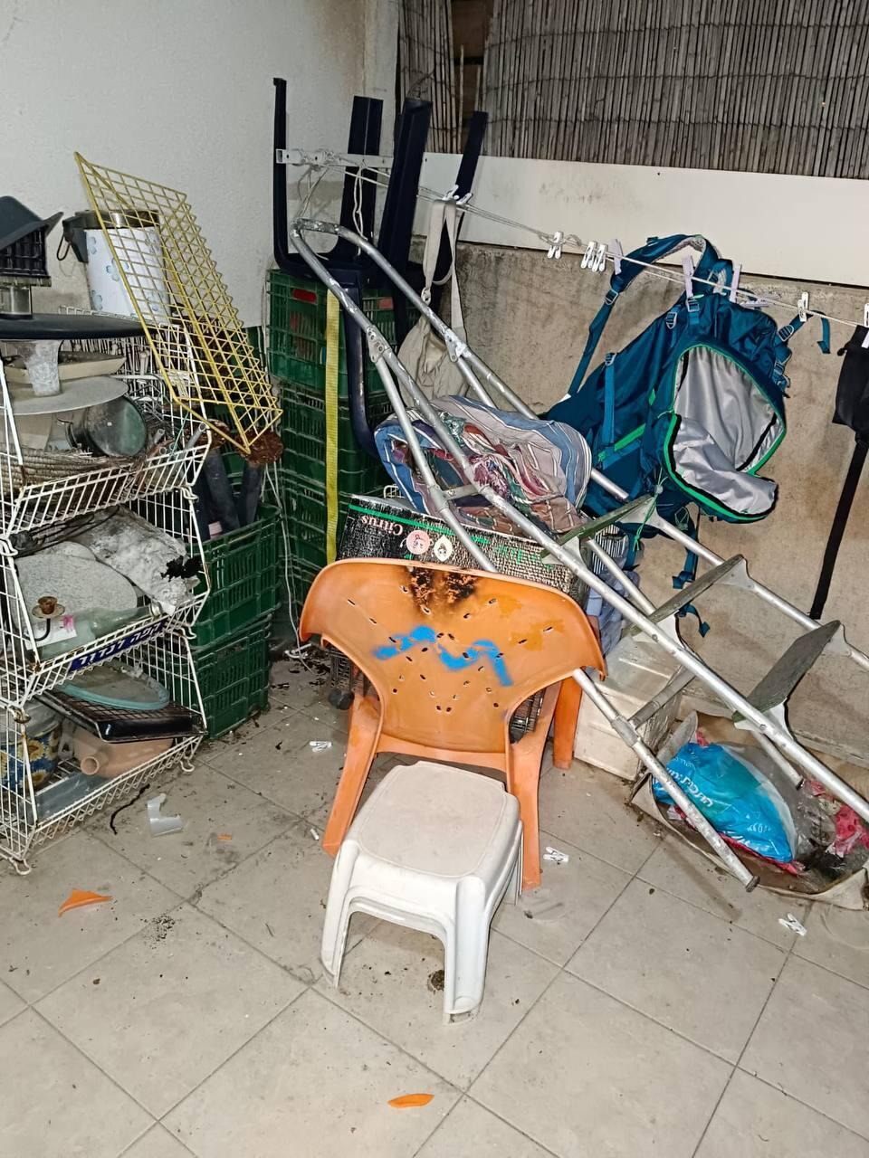 שברי היירוט בבית בבאר יעקב