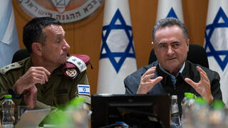שר הביטחון ישראל כ"ץ והרמטכ"ל הרצי הלוי