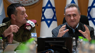 שר הביטחון ישראל כ"ץ והרמטכ"ל הרצי הלוי