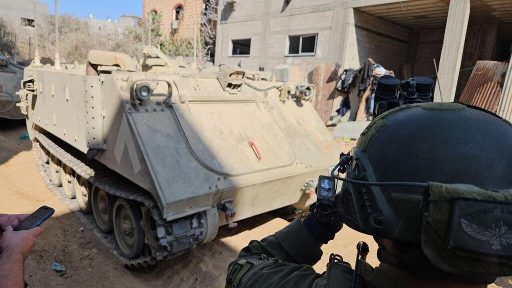 נגמ"ש M-113 ברצועת עזה ג'באליה