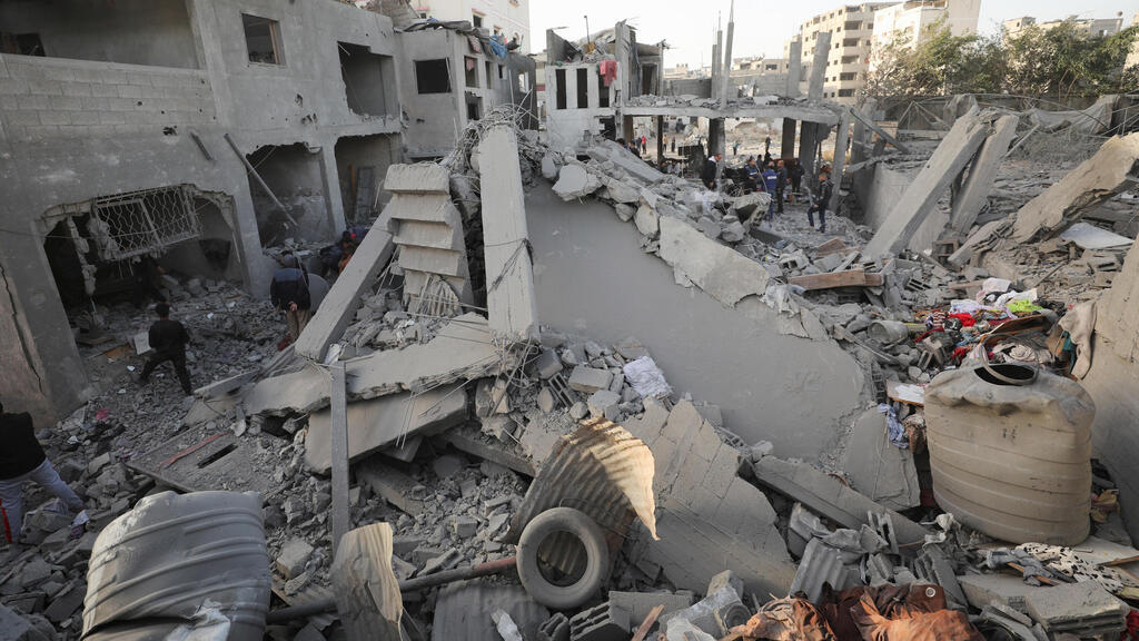 נזקי התקיפות בעזה