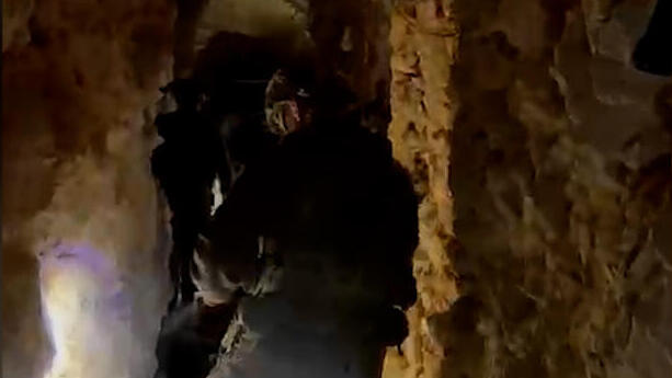 תיעוד מתוך המנהרה של פעילות צוות הקרב החטיבתי 300 בדרום לבנון