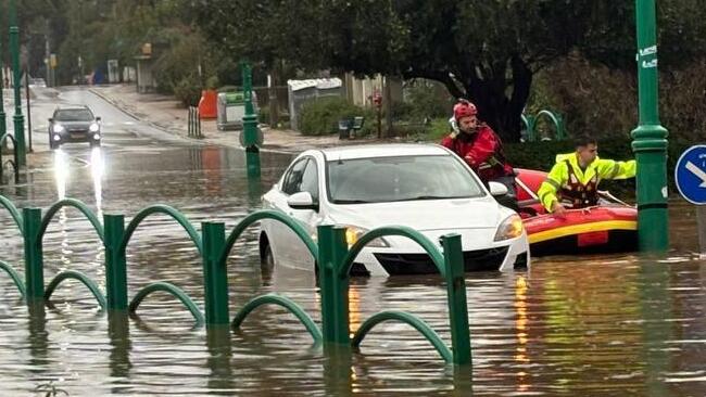 מזג אוויר סוער ברחבי הארץ