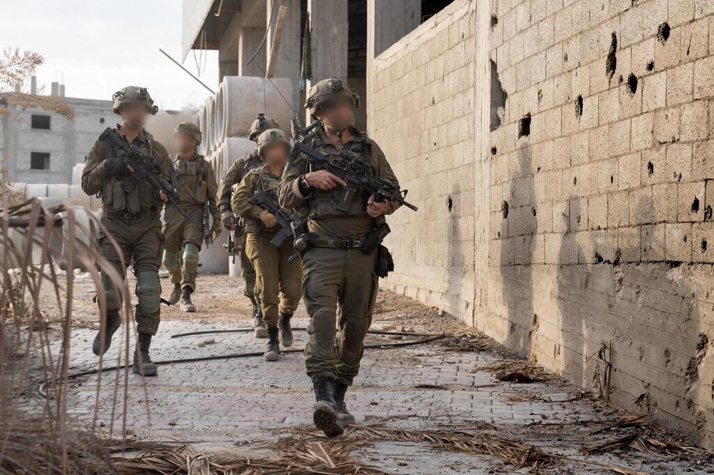 פעילות כוחות אוגדה 162 ברצועת עזה