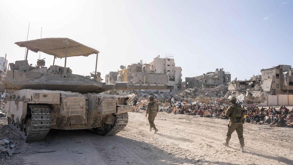 פינוי האוכלוסייה מבית החולים כמאל עדואן בעזה