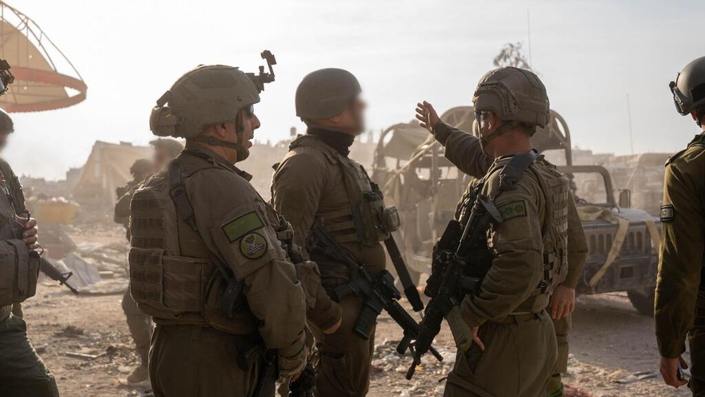 פעילות כוחות אוגדה 162 ברצועת עזה