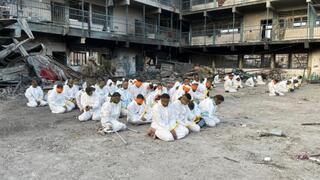 מעצר המחבלים בבית החולים כמאל עדואן בעזה