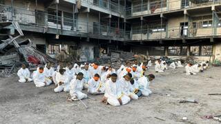 מעצר המחבלים בבית החולים כמאל עדואן בעזה