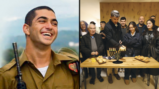 מימין: המשפחה השכולה וחבריו של עוז ללחימה. משמאל: סמל עוז שמואל ארדי ז"ל