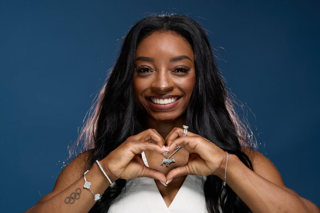 מושלמת (צילום: Joe Scarnici/Getty Images for USOPC) סימון ביילס