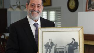 הרב אברהם חמרה ז"ל. נפגש עם חאפז אל-אסד ודיבר אל ליבו