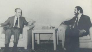 הרב אברהם חמרה בפגישה עם חאפז אל-אסד בסוריה