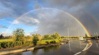 קשת באזור השפלה 
