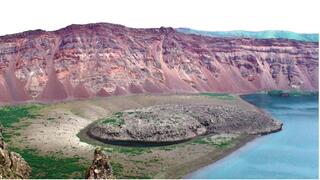 האזור שבו אירעה ההתפרצות הגעשית העוצמתית בשנת 1831