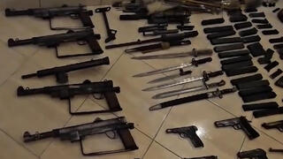  כלי נשק ואמצעי לחימה שנאספו ברבות השנים ממלחמות ישראל אותרו בדירת מגורים ברחובות 