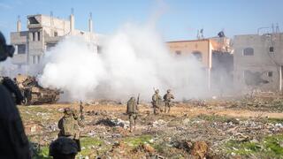 תיעוד מפעילות כוחות נח"ל בבית חאנון