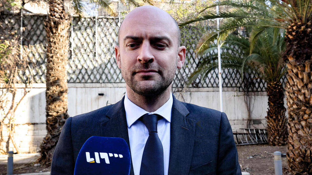 French Foreign Minister Jean-Noël Barrot (Photo: Anwar Amro/AFP) שר החוץ של צרפת מבקר בסוריה