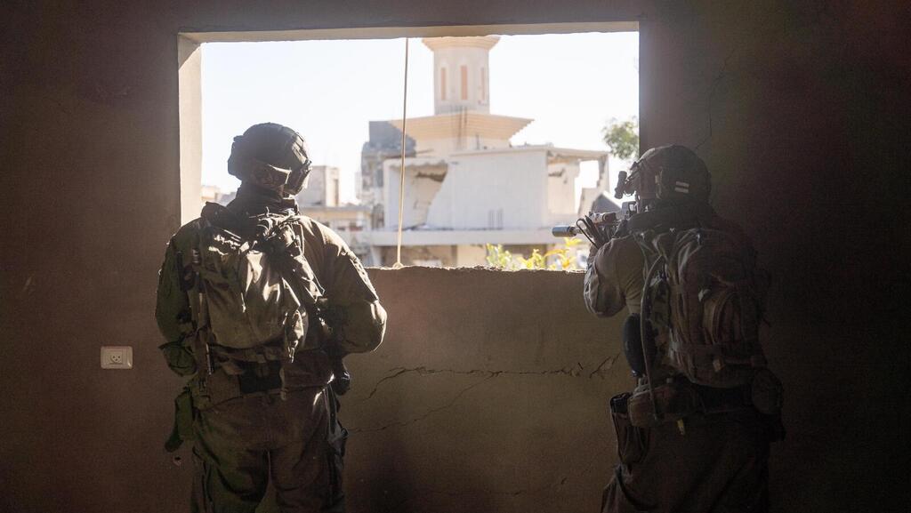 תיעוד מפעילות כוחות נח"ל בבית חאנון