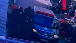 תיעוד: מסתערבים יורדים מאמבולנס במחנה בלאטה בשכם