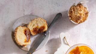 מאפינס תבלינים וריבת תפוזים