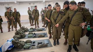תיעוד מההכנות של צה"ל לגיוס החרדים לחטיבת החשמונאים במחנה ״תבץ״