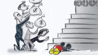 ארה"ב קריקטורה של אן טלנאס שבגלל פסילתה התפטרה מ וושינגטון פוסט