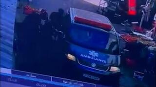 תיעוד: מסתערבים יורדים מאמבולנס במחנה בלאטה בשכם
