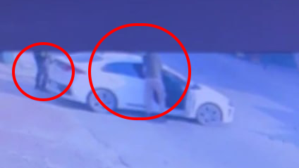 רגעי הירי מרכב לעבר אוטובוס סמוך לכפר אלפונדוק מזרחית לקלקיליה