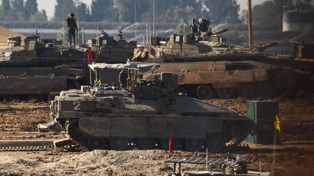 כוחות צה"ל גבול רצועת עזה