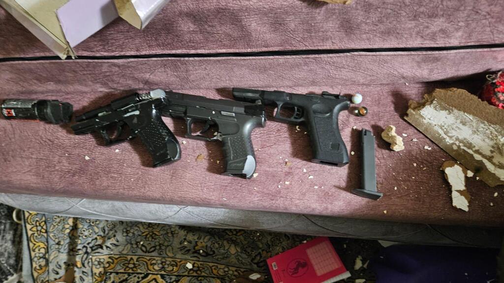 פעילות כוחות ביטחון בחטיבת הבקעה והעמקים - כלי נשק ומטענים שהוחרמו