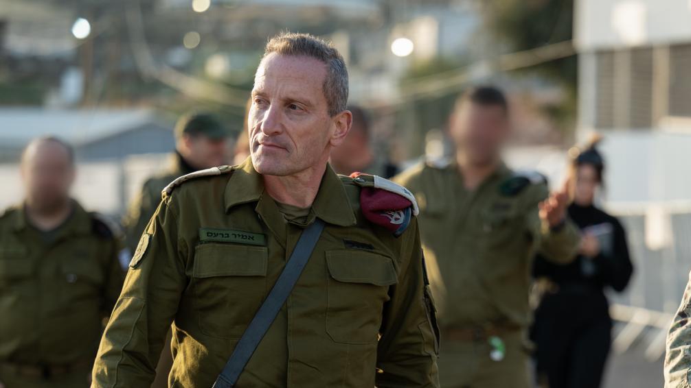 סגן מפקד פיקוד המרכז בצבא ארה"ב אדמירל בראד קופר בביקור בבסיס נבטים בהשתתפות סגן ראש המטה הכללי, אלוף אמיר ברעם