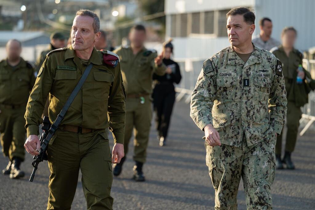 סגן מפקד פיקוד המרכז בצבא ארה"ב אדמירל בראד קופר בביקור בבסיס נבטים בהשתתפות סגן ראש המטה הכללי, אלוף אמיר ברעם