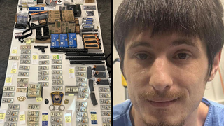 מת'יו סקוראס והתחמושת שנמצאה אצלו