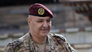 לבנון רמטכ"ל מועמד ל נשיא ג'וזף עאון