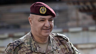 לבנון רמטכ"ל מועמד ל נשיא ג'וזף עאון